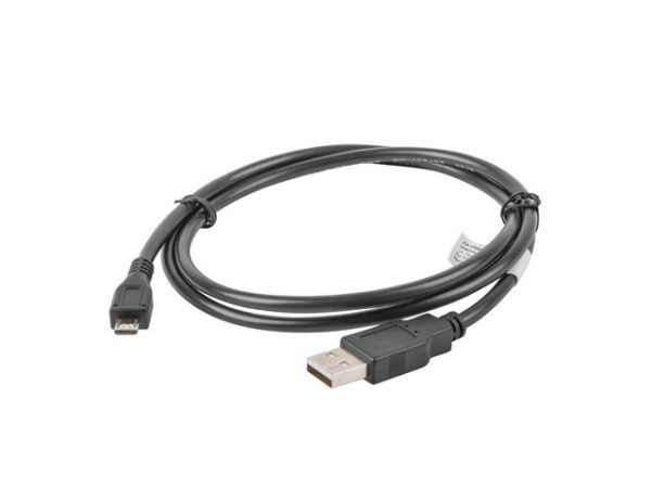 Kabel Lanberg CA-USBM-10CC-0010-BK (USB 2.0 M - Micro USB M; 1m; kolor czarny) - obrazek 2