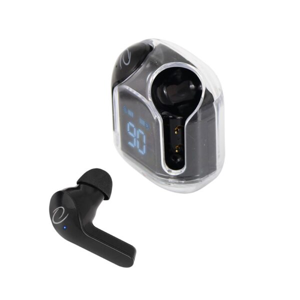 ESPERANZA SŁUCHAWKI DOUSZNE BLUETOOTH TWS METHONE BLACK EH238K - obrazek 3