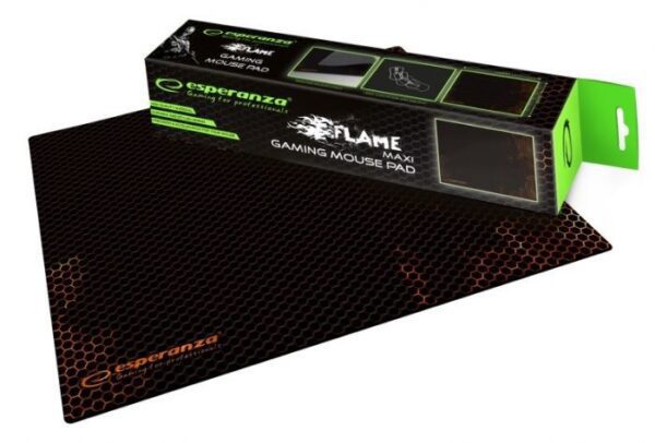 Podkładka gamingowa pod mysz Esperanza Flame EGP103R (300mm x 400mm) - obrazek 2