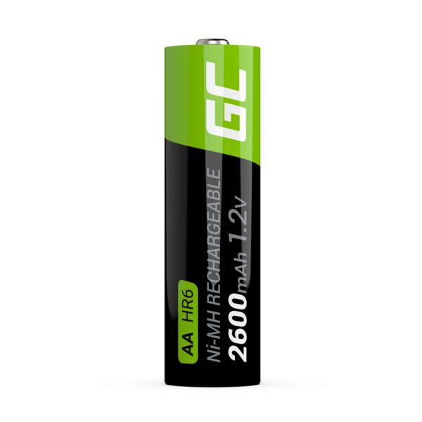 GREEN CELL AKUMULATORKI PALUSZKI 2X AA R6 2600MAH - obrazek 3
