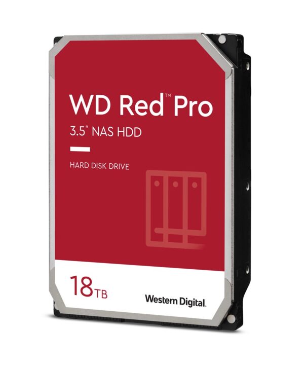 Dysk HDD WD Red Pro WD181KFGX (18 TB ; 3.5"; 512 MB; 7200 obr/min) - obrazek 2