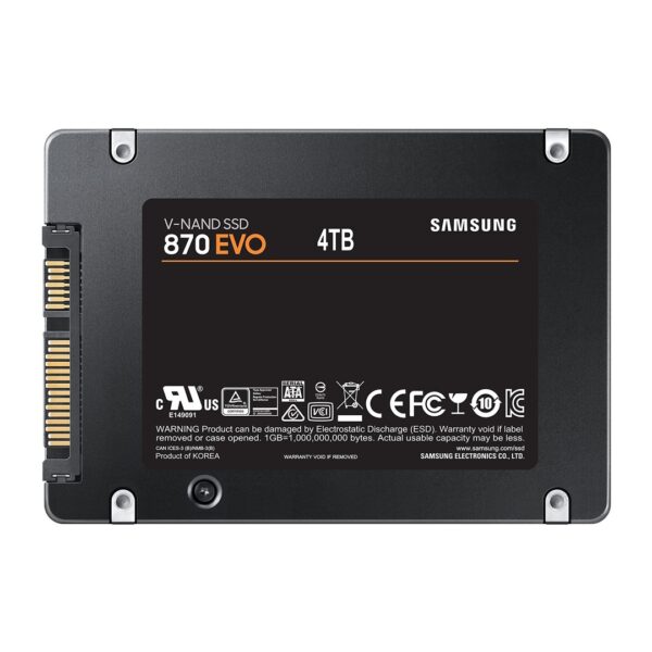 Dysk SSD Samsung 870 EVO MZ-77E4T0B/EU 4TB SATA - obrazek 2