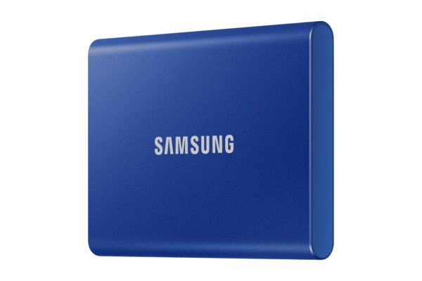 Dysk zewnętrzny SSD Samsung T7 (1TB; USB 3.2; niebieski; MU-PC1T0H/WW) - obrazek 3