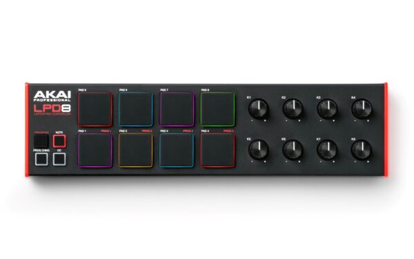AKAI LPD 8 MKII - Mini kontroler USB/MIDI - obrazek 2