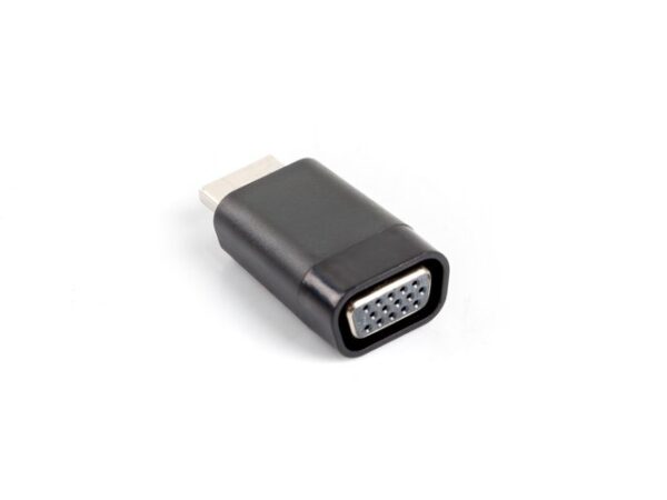 Adapter Lanberg AD-0016-BK (HDMI M - D-Sub (VGA) F; kolor czarny)