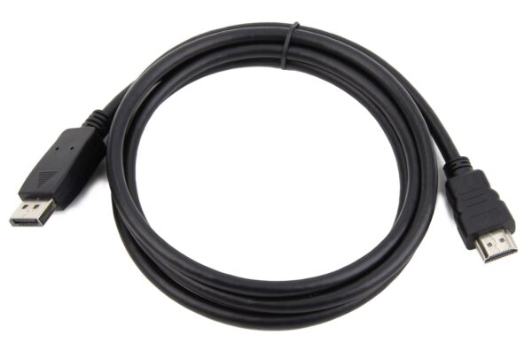 Kabel GEMBIRD CC-DP-HDMI-3M ( DisplayPort M - HDMI M -; 3m; kolor czarny) - obrazek 2