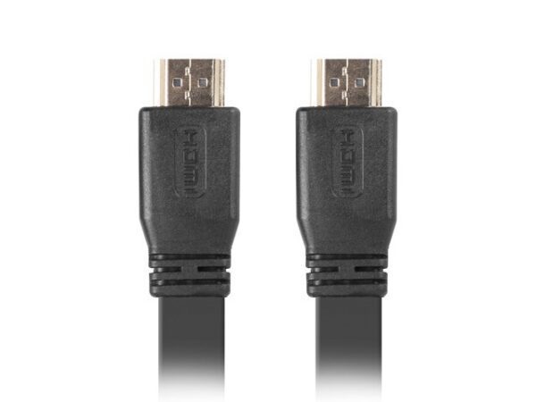 Kabel Lanberg CA-HDMI-21CU-0050-BK (HDMI M - HDMI M; 5m; kolor czarny) - obrazek 2