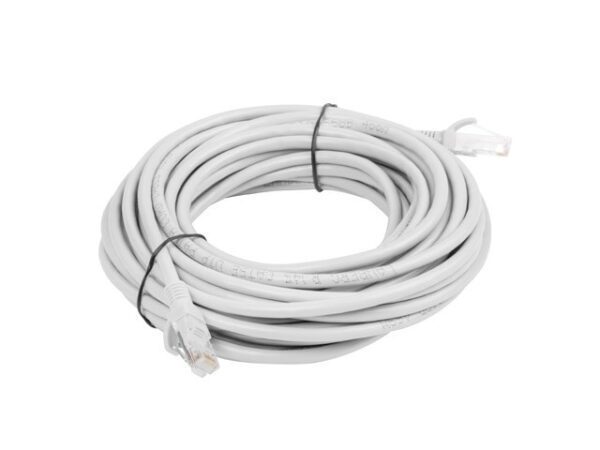Patchcord UTP Lanberg PCU5-10CC-0500-S (RJ45 - RJ45 ; 5m; UTP; kat. 5e; kolor szary) - obrazek 2