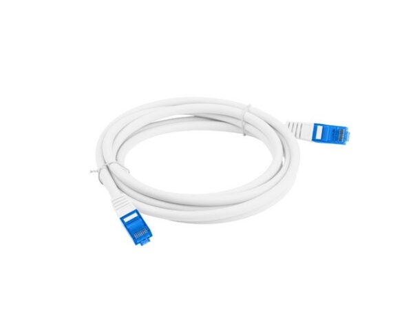 LANBERG PATCHCORD S/FTP KAT.6A 2M SZARY LSZH CCA (FLUKE PASSED) PCF6A-10CC-0200-S - obrazek 2