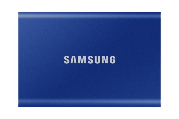 Dysk zewnętrzny SSD Samsung T7 (1TB; USB 3.2; niebieski; MU-PC1T0H/WW)