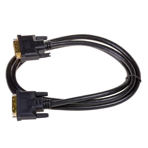 Kabel Akyga AK-AV-06 (DVI-D M - DVI-D M; 1,8m; kolor czarny) - obrazek 2
