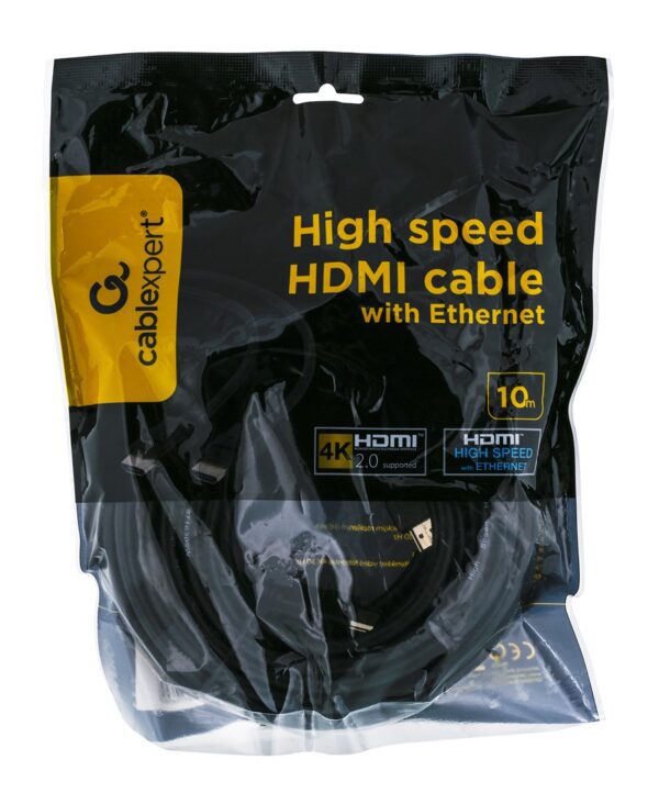 Kabel GEMBIRD CC-HDMI4-10M (HDMI M - HDMI M; 10m; kolor czarny) - obrazek 3