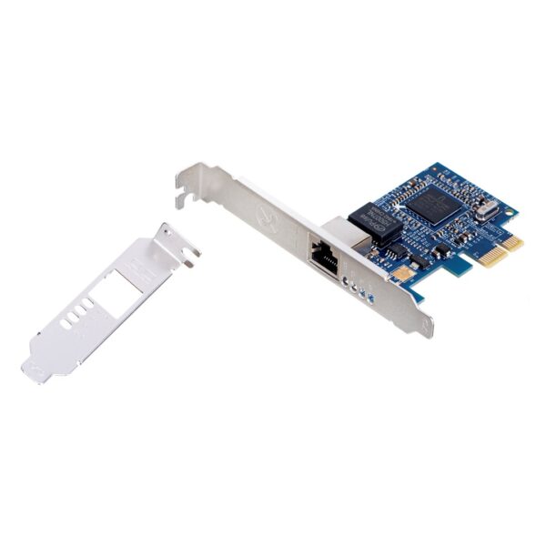 Karta sieciowa Lanberg PCE-1GB-001 (PCI-E; 1x 10/100/1000Mbps) - obrazek 2
