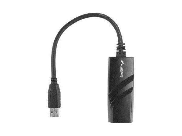 Karta sieciowa Lanberg NC-1000-01 (USB 3.0; 1x 10/100/1000Mbps) - obrazek 2