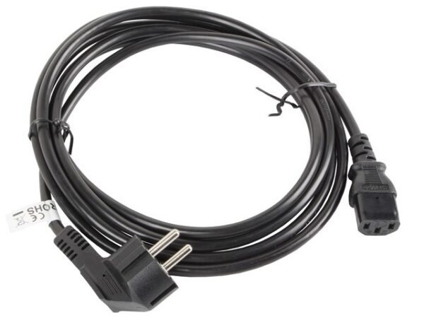 LANBERG KABEL ZASILAJĄCY VDE CEE 7/7 -> C13 3M - obrazek 3