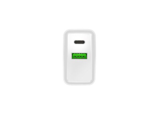 NATEC ŁADOWARKA SIECIOWA RIBERA USB-A + USB-C 20W POWER DELIVERY BIAŁA NUC-2061 - obrazek 3