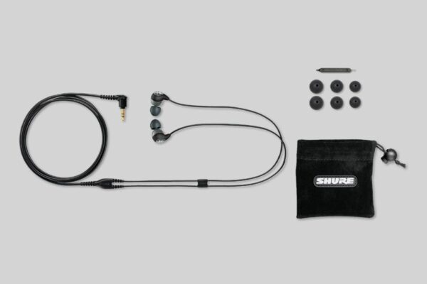 Shure SE112-GR-EFS - Słuchawki douszne, szare - obrazek 3