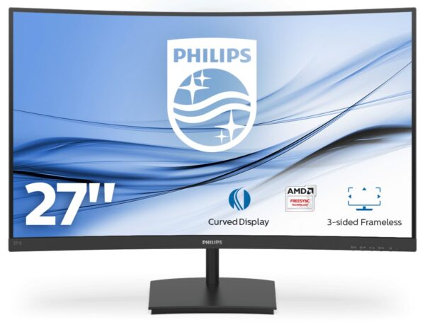 Philips E Line 271E1SCA/00 monitor LED display 68,6 cm (27") 1920 x 1080 px Full HD LCD Czarny