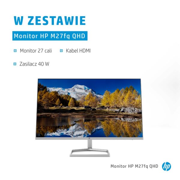 MONITOR HP LED, IPS 27" M27fq (2H4B5E9) - obrazek 2