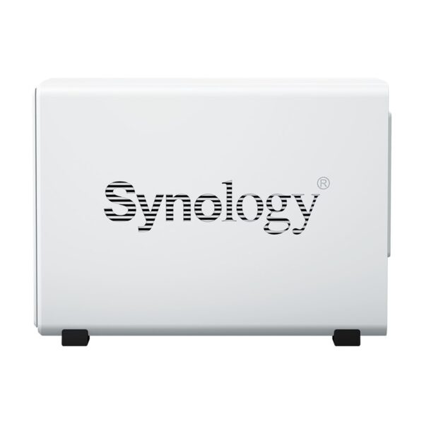 NAS Synology DS223j; Tower; 2x (3.5" SATA HDD); Realtek RTD1619B; ,1 GB DDR4, 1x 1GbE RJ-45 - obrazek 3