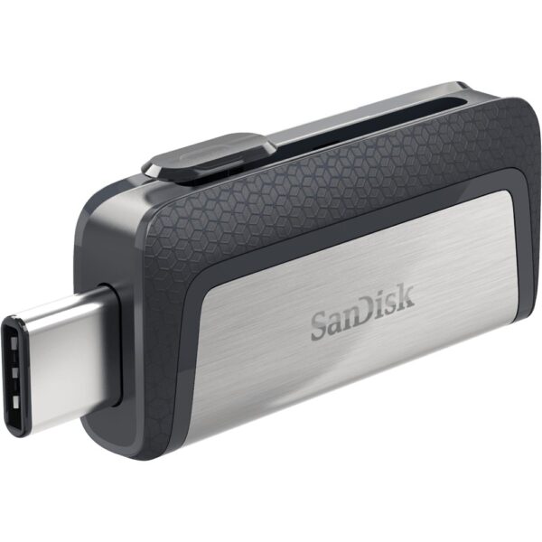 Pendrive SanDisk SDDDC2-064G-G46 (64GB; USB 3.1, USB-C; kolor czarny) - obrazek 2