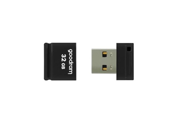Pendrive GoodRam Piccolo UPI2-0320K0R11 (32GB; USB 2.0; kolor czarny) - obrazek 2