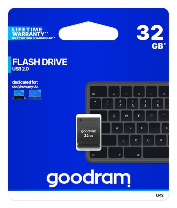 Pendrive GoodRam Piccolo UPI2-0320K0R11 (32GB; USB 2.0; kolor czarny) - obrazek 4