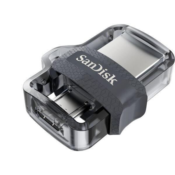 Pendrive SanDisk SDDD3-256G-G46 (256GB; microUSB, USB 3.0; kolor szary) - obrazek 2