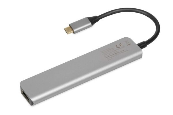 IBOX HUB USB IUH3SL4K SLIM USB3.2 HDMI 4K PD100W - obrazek 2