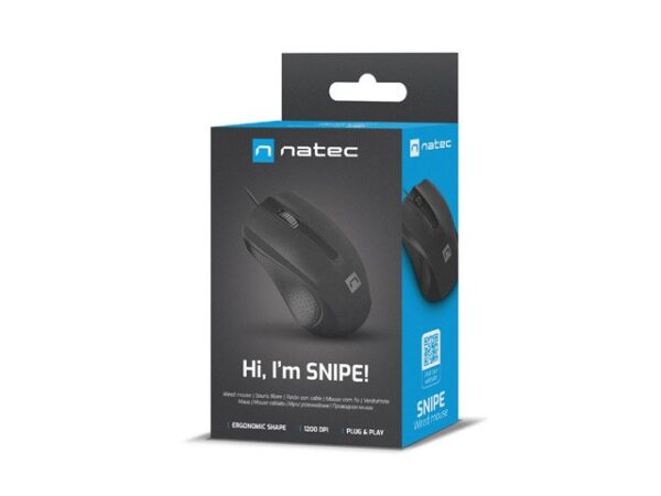 NATEC MYSZ SNIPE 1200DPI 1.8M NMY-2020 - obrazek 3