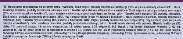WHISKAS Mix smaków w galaretce - mokra karma dla kota - 40x85 g - obrazek 2