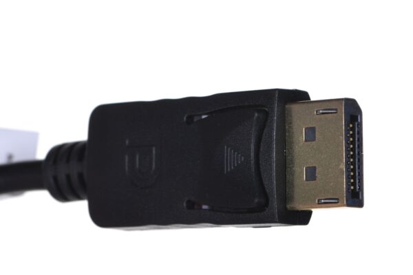 Adapter Lanberg AD-0007-BK (DisplayPort M - DVI-D F; 0,10m; kolor czarny) - obrazek 2
