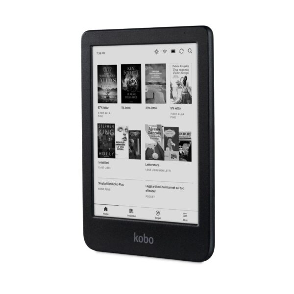 Ebook Kobo Clara BW 6" E-Ink Carta 1300 HD 16GB WI-FI Black - obrazek 2