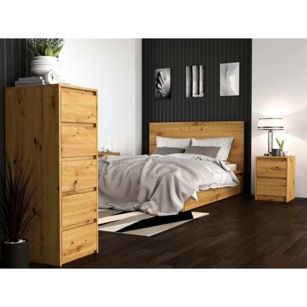 K2 KARO SZAFKA NOCNA 2 SZUFLADY ARTISAN - obrazek 2