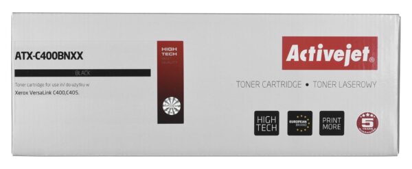 Activejet ATX-C400BNXX Toner (zamiennik Xerox 106R03532; Supreme; 10500 stron; czarny) - obrazek 2