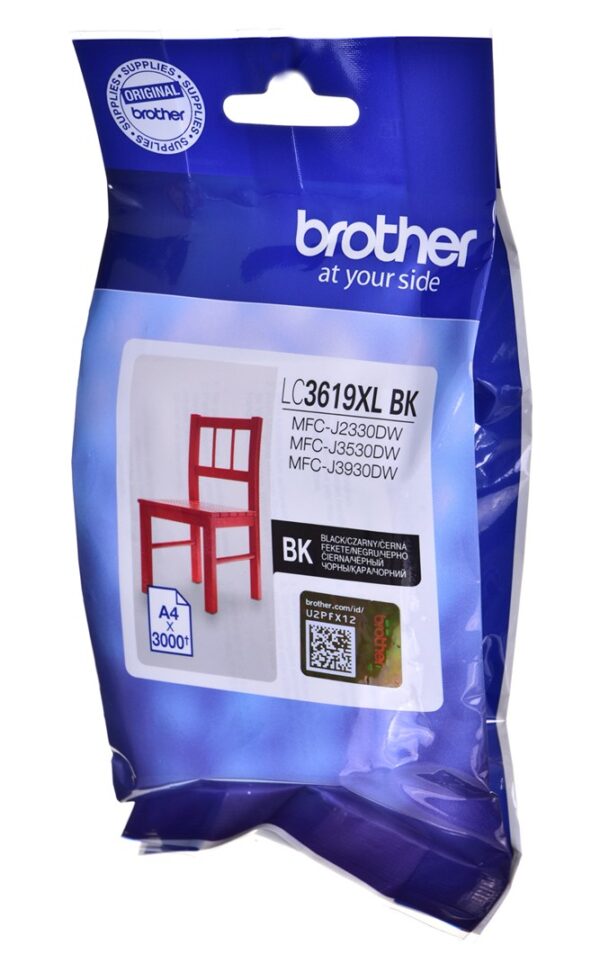 Tusz Brother czarny LC3619XLBK=LC-3619XLBK, 3000 str. - obrazek 2