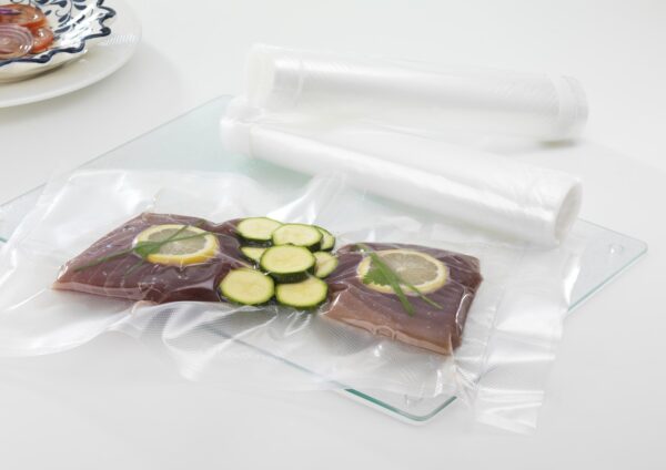 Worki do próżniowego pakowania żywności FoodSaver FSR2802-I (2 rolki; 28 cm x5,5m) - obrazek 3