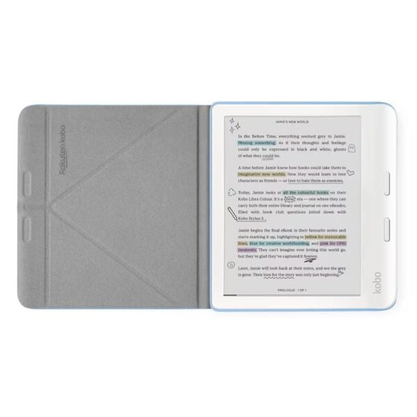 Etui Kobo Libra Colour SleepCover Case Dusk Blue - obrazek 3