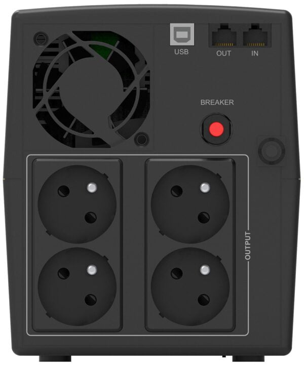 Zasilacz UPS POWER WALKER VI 1500 STL FR (1500VA) - obrazek 3