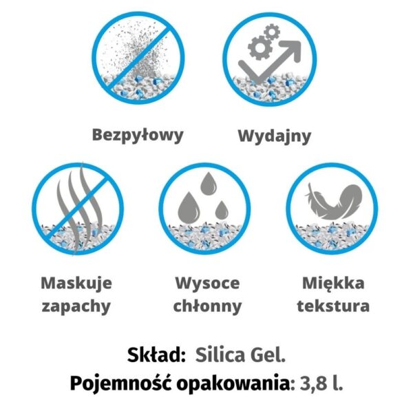 DIAMENTIQ Żwirek neutral 30L+karton - obrazek 3
