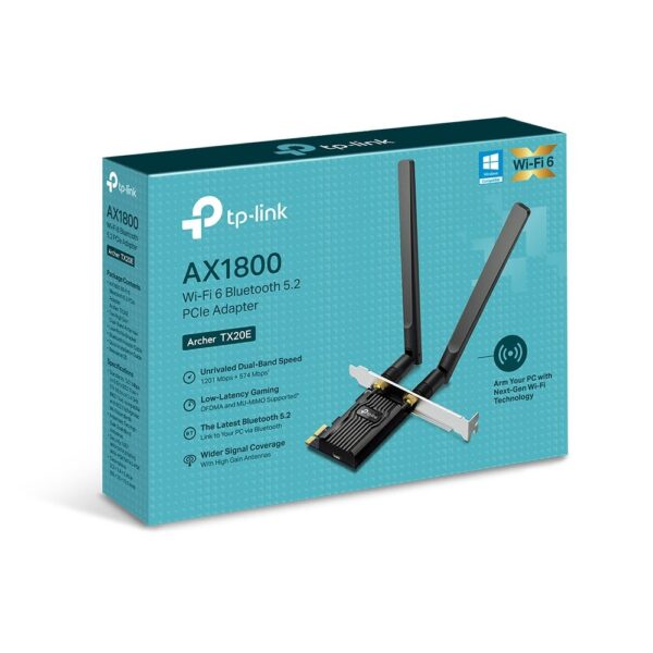 Karta sieciowa TP-LINK Archer TX20E - obrazek 2